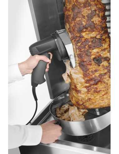 Cuchillo eléctrico para kebab - cm 19.4 x 11.3...