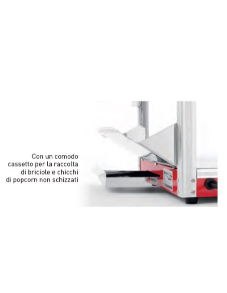 Popcorn machine - cm 56 x 42 x 77h