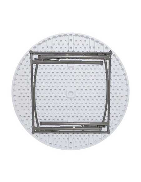 Mesa redonda - plegable - N.6 lugares - Dimensiones cm Ø 120 x 74 h