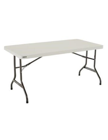Rectangular table - Foldable - N. 8/10 places - Dimensions cm 244 x 76 x 74 h
