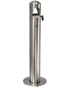 Ashtray - Acero inoxidable - Capacidad 4 lt - Dimensiones...