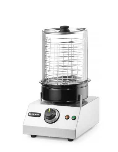 Macchina scalda e cuoci wurstel - Con campana...