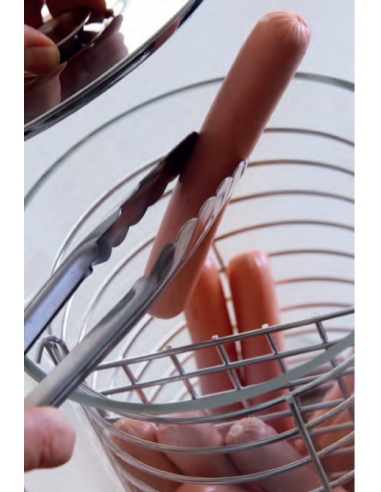 Macchina scalda e cuoci wurstel - Con campana...