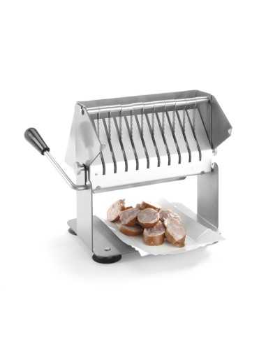 Affettatrice salsiccia manuale