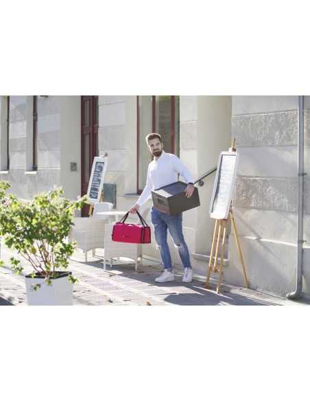 Pizza bag - Rojo - 4 cartones - Termal - Dimensiones cm 36 x 36 x 20h