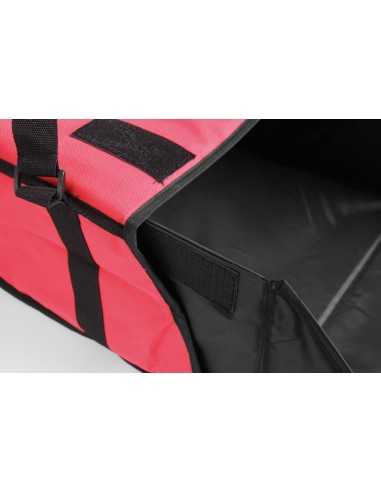 Pizza bag - Red - 4 cartons - Thermal -...