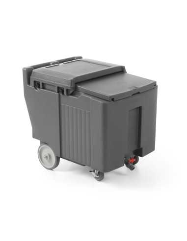 Ice rack trolley - Capacity 110 Lt- cm 58.5 x 80 x 74.5