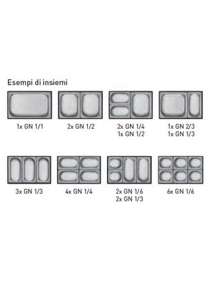 Contenedor térmico GN 1/1 - Cubierta - cm 63 x 46 x 30.5h