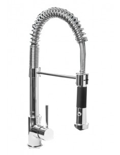 Miscelatore monoforo - Comando a leva - Foro fissaggio...