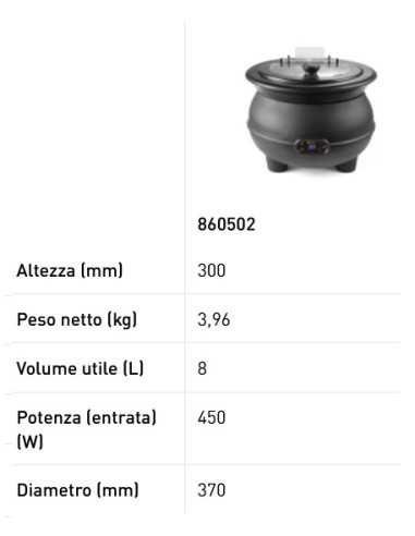 Azúcar - Capacidad 8 lt - cm Ø 37 x 30 h