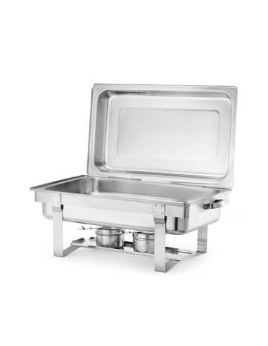 Chafing dish - GN 1/1 - Fuel containers - mm 585 x 385 x 315h