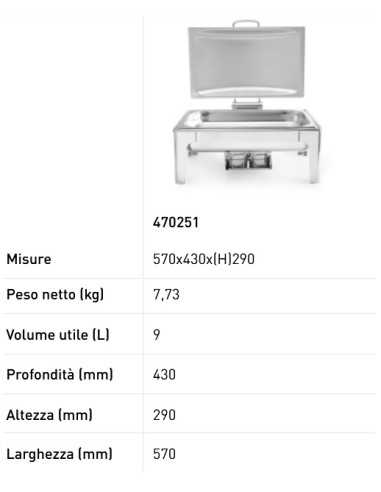 Plato de caza - GN 1/1 - Contenedor de...
