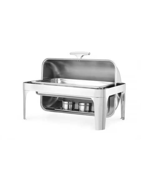 Plato de caza - Teglia GN 1/1 - Contenedor de combustible - mm 660 x 490 x 460h