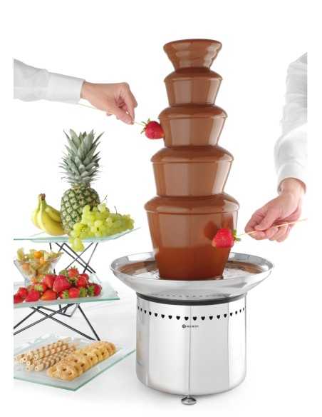 Chocolate fountain - Capacity Kg 2.5/6 - mm Ø 330 x 700h