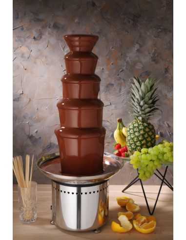 Chocolate fountain - Capacity Kg 2.5/6 - mm Ø...