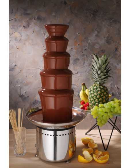 Chocolate fountain - Capacity Kg 2.5/6 - mm Ø 330 x 700h