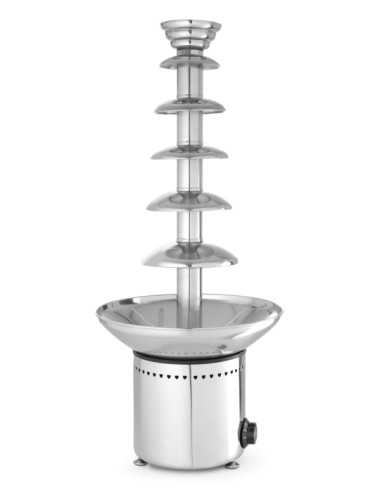 Chocolate fountain - Capacity Kg 2.5/8 - mm Ø 370 x 840h