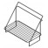 Basket support grid with hook for CP-66 - Dimensions cm. 50x 29x 41h