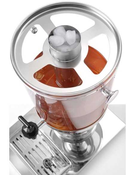 Dispensador de zumos y bebidas de 8 litros con cilindro de hielo Dispensador de zumos y bebidas de 8 litros con cilindro de hielo