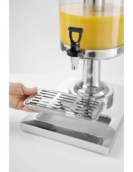 Dispensador de zumos y bebidas de 8 litros con cilindro de hielo Dispensador de zumos y bebidas de 8 litros con cilindro de hielo