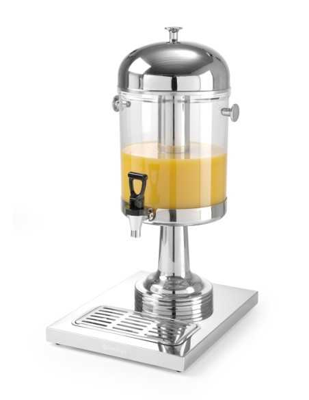 Juice and beverage dispenser 8 liters with ice cylinder Juice and beverage dispenser 8 liters with ice cylinder