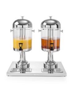 Dispensador de zumos y bebidas de 16 litros con cilindro de hielo 2