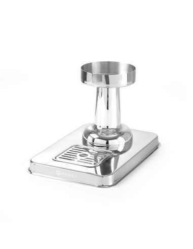 Dispensador de zumos y bebidas de 3 litros con cilindro de hielo.