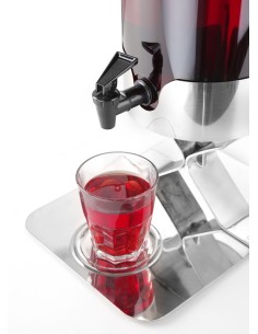 Dispensador de zumos y bebidas de 5 litros con cilindro de hielo 2