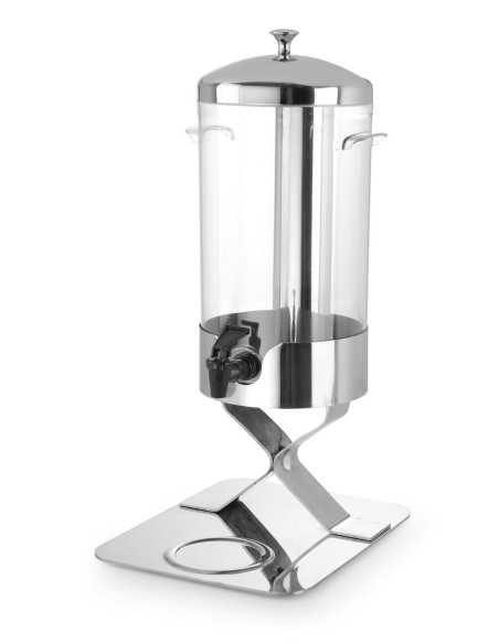 Dispensador de zumos y bebidas de 5 litros con cilindro de hielo Dispensador de zumos y bebidas de 5 litros con cilindro de hielo