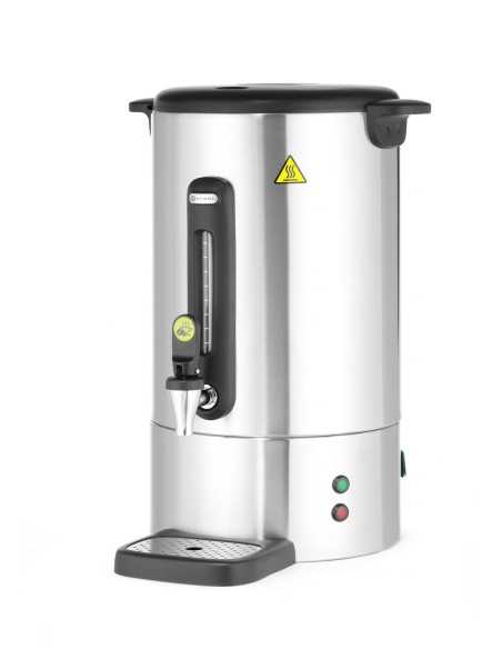 Electric coffee percolator 14 liter in steel and polypropylene