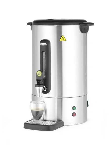 Electric coffee percolator 14 liter in steel and polypropylene