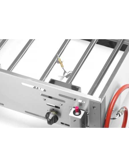 Barbacoa de gas - Banco - mm 650 x 540 x 300h