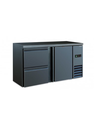 Retrobanco -  N.1 door and 2 drawers - Capacity 315 lt - Cm 146.2 x 51.3 x 86 h