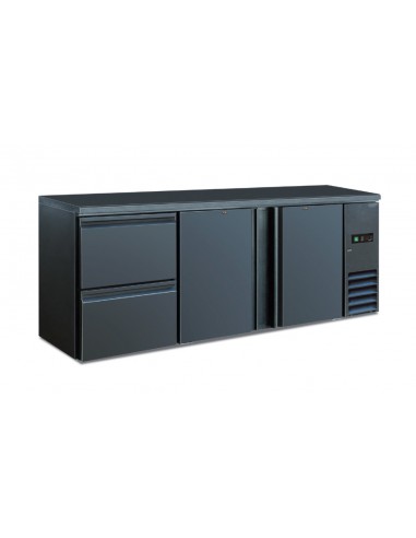 Retrobanco - 2 Doors and 2 drawers - Capacity 435 Lt 200.2 x 51.3 x 86 h