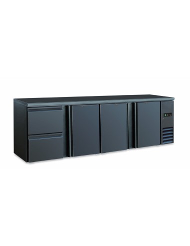 Retrobanco - 3 Doors and 2 drawers - Capacity 586 Lt 254.2 x 51.3 x 86 h