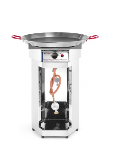 Cocina para Paella - Alimentación gas - Placas mm Ø 600 mm 600 x 600 x 870h