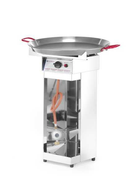 Cucina per Paella - Alimentazione a gas - Padelle mm Ø 600 - mm 600 x 600 x 870h