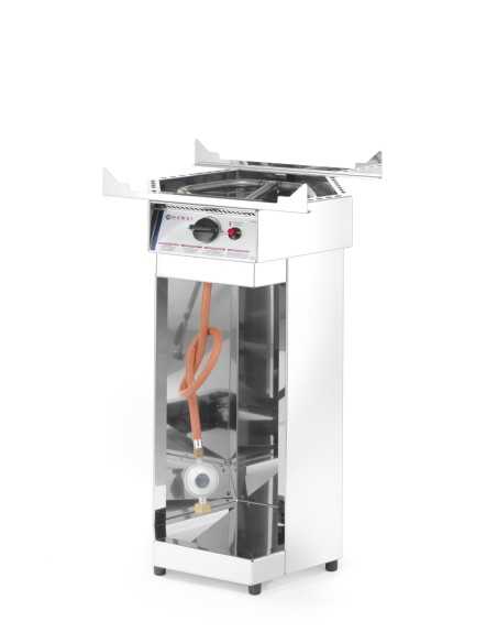 Cucina per Paella - Alimentazione a gas - Padelle mm Ø 600 - mm 600 x 600 x 870h