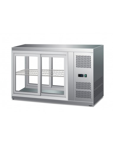 Refrigerated display case - Capacity Lt 120 - Ventilated - Cm 91 x 51 x 56.6 h