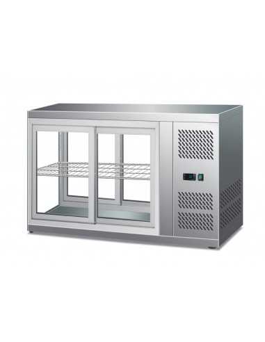 Vetrina refrigerata - Capacita Lt 163 - Ventilata - Cm 111 x 51 x 56.6 h