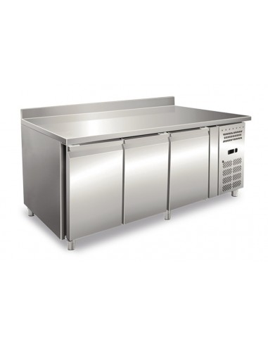 Refrigerated table - N. 3 doors - cm 202 x 80 x 96h