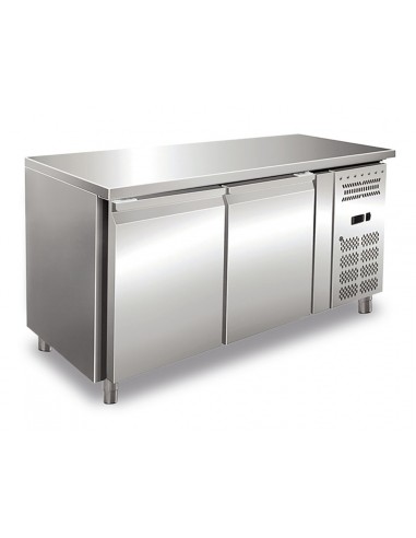Refrigerated table - N. 2 doors - cm 136 x 60 x 86h