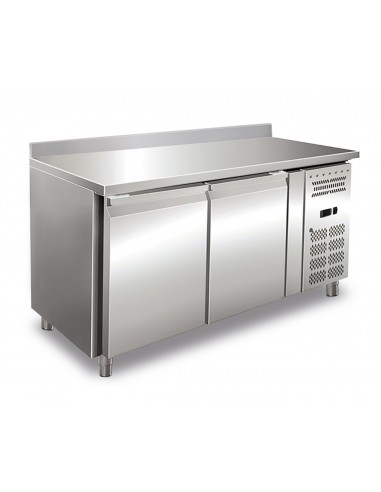 Refrigerated table - Alzatina - N. 2 doors - cm 136 x 60 x 96h