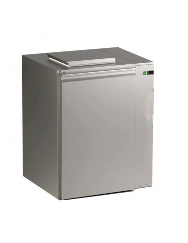 Refrigerated waste box -N. 1x 120/140 Lt. - Remote motor - cm 95 x 87,5 x 121 h