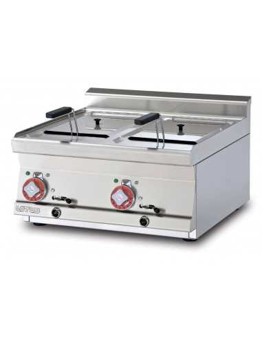 Professional Electric Fryer - Capacity 10+10...