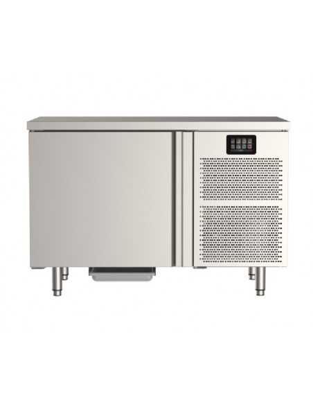 Blast chiller table 6 pans GN 1/1 or 60 x 40 - cm 125 x 70 x 85 h