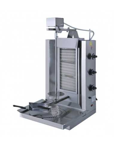 Gyros gas - Meat 30 Kg - cm 47 x 50 x 99 h