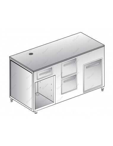 Cafetera - cm 150 x 67 x 90 h