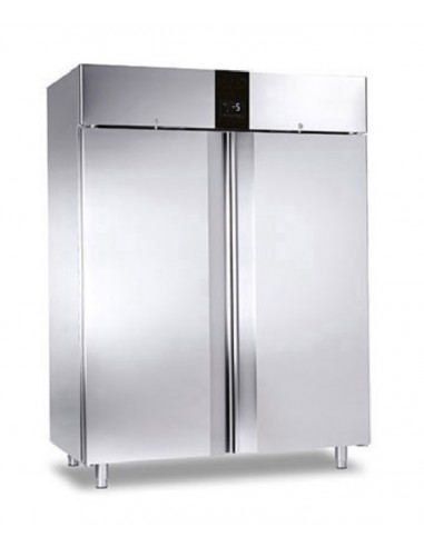 Refrigerated cabinet - Temperature -2+10°C - Capacity 1365 l - Blind door - cm 150 x 81.5 x 208 h