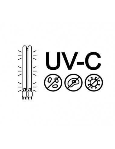 UV lamp-C germicida